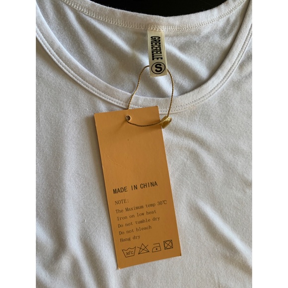 White maxi summer dress, NWT, S - Picture 4 of 15